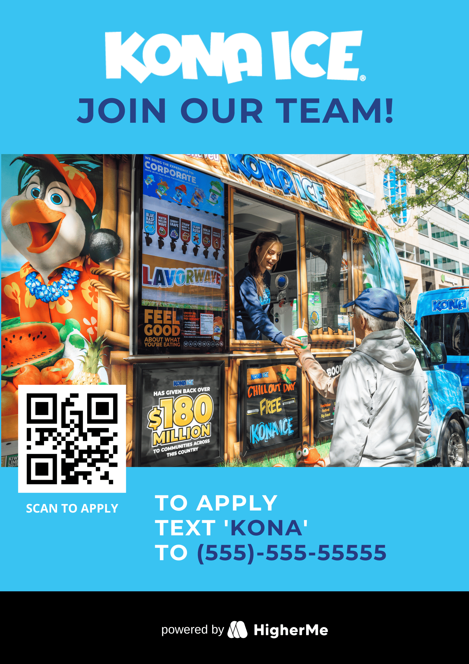 #1 Kona Ice Hiring Software | Hire Faster with HigherMe