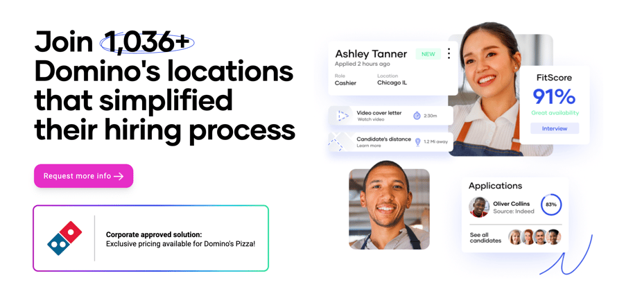 dominos hiring